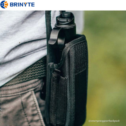 BRINYTE PT18pro Oathkeeper Tactical Flashlight 2000 LM 360M - Emergency Gear Backpack