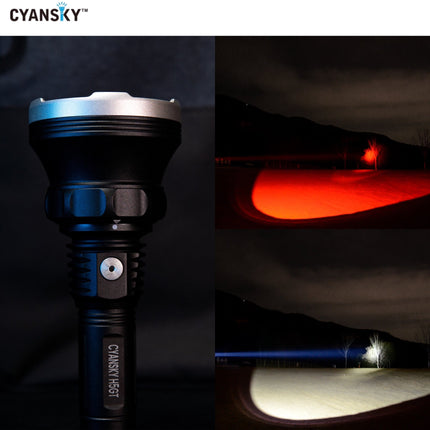 Cyansky H5GT Dual - light source Searchlight - Emergency Gear Backpack