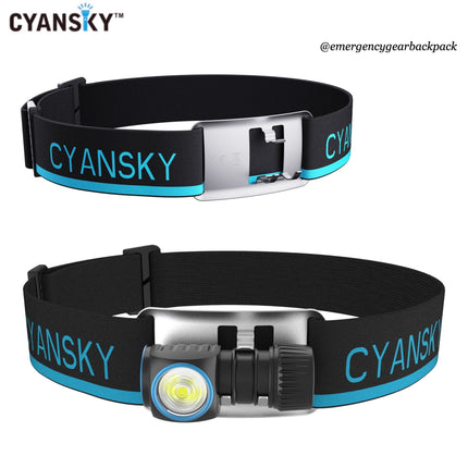 Cyansky HS3R Multifunction Headlamp 1100LMS 135M - Emergency Gear Backpack