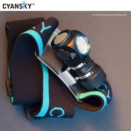 Cyansky HS3R Multifunction Headlamp 1100LMS 135M - Emergency Gear Backpack