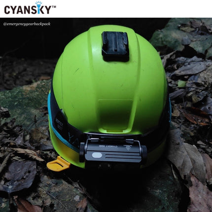 Cyansky HS6R Triple Output Headlamp 1400LMS 170M - Emergency Gear Backpack