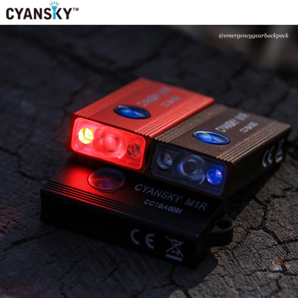 Cyansky M1R Multifunctional Keychain Light - Emergency Gear Backpack