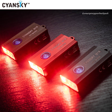 Cyansky M1R Multifunctional Keychain Light - Emergency Gear Backpack