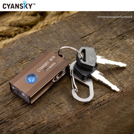Cyansky M1R Multifunctional Keychain Light - Emergency Gear Backpack