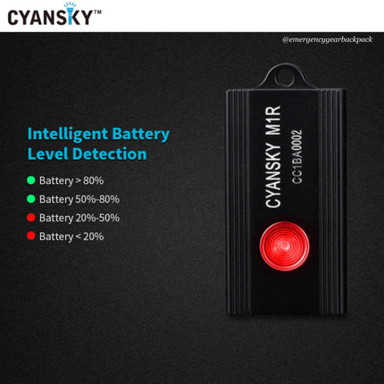 Cyansky M1R Multifunctional Keychain Light - Emergency Gear Backpack