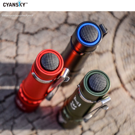 Cyansky P10 Portable AA EDC Flashlight - Emergency Gear Backpack