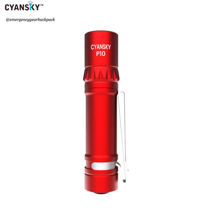 Cyansky P10 Portable AA EDC Flashlight - Emergency Gear Backpack