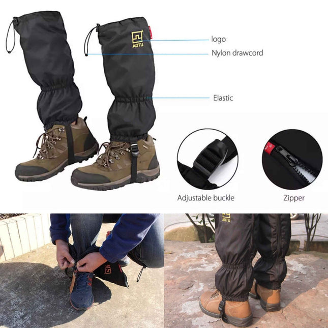 Legging Gaiters - Emergency Gear Backpack