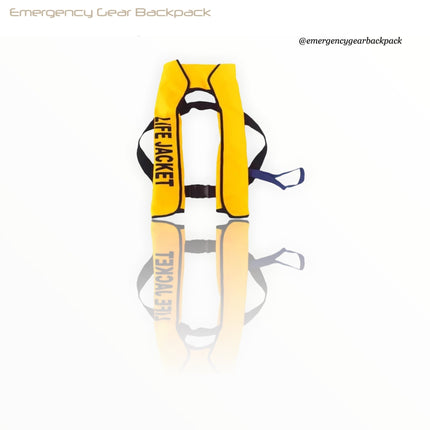 Automatic Life Jacket - Emergency Gear Backpack
