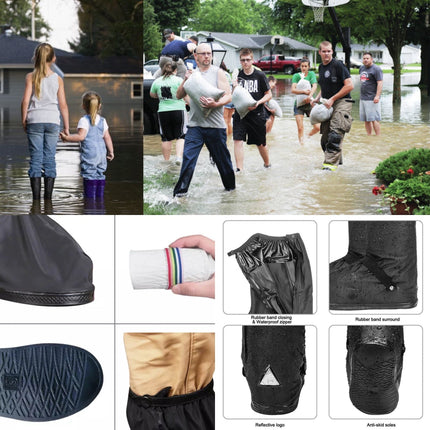Overshoes Rain Cover Waterproof - Emergency Gear Backpack