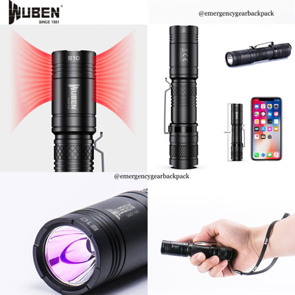WUBEN E10 OSRAM P9 1200LMS 215M