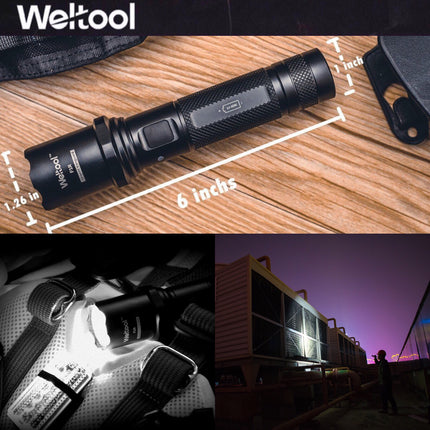Weltool F1R 1000 Lumens 230M EDC Flashlight