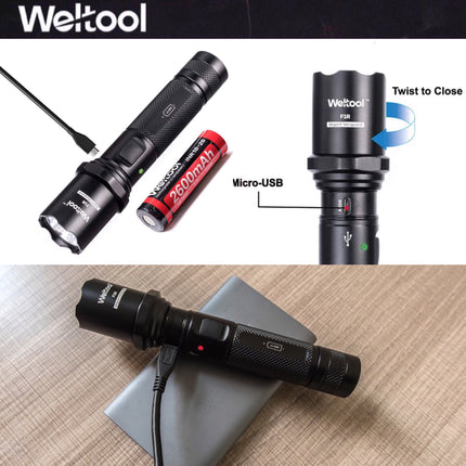Weltool F1R 1000 Lumens 230M EDC Flashlight