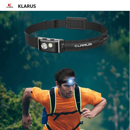 Klarus HR1 Plus Cross - Country Racing Headlamp - Emergency Gear Backpack