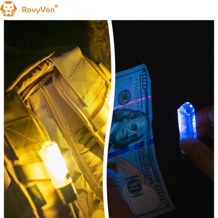 RovyVon Aurora A28 1000LMS Multipurpose EDC Keychain Flashlight - Emergency Gear Backpack