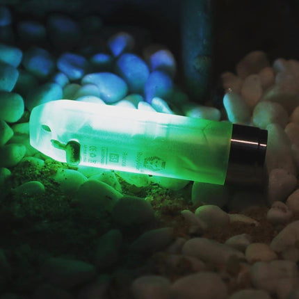 RovyVon Aurora A5x White/UV Green GITD Keychain Flashlight - Emergency Gear Backpack