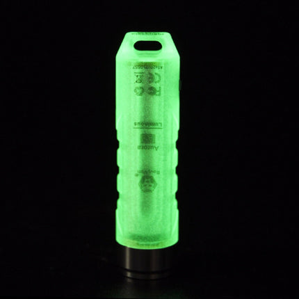 RovyVon Aurora A5x White/UV Green GITD Keychain Flashlight - Emergency Gear Backpack