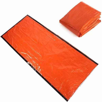 Emergency Aluminized PE Sleeping Bag - Emergency Gear Backpack