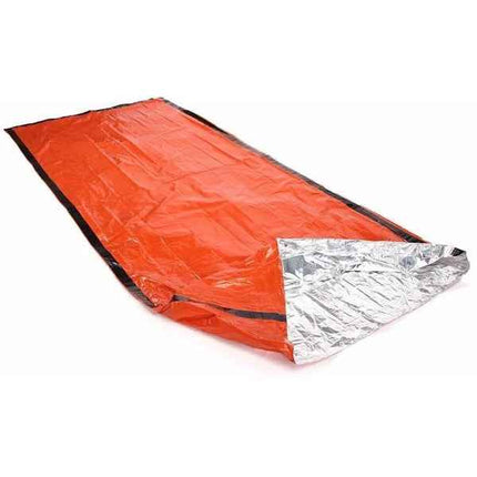 Emergency Aluminized PE Sleeping Bag - Emergency Gear Backpack