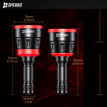 SPERAS TH2 Zoomable Tactical Flashlight - Emergency Gear Backpack