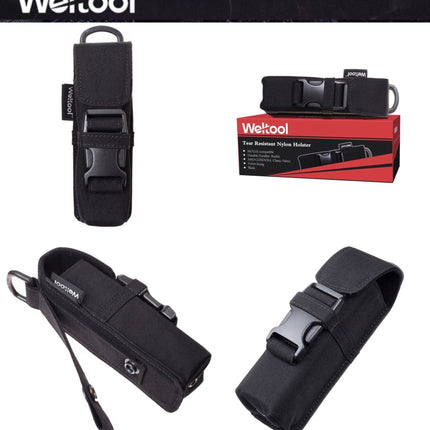 Weltool FH5 Tactical CORDURA Flashlight Holster - Emergency Gear Backpack
