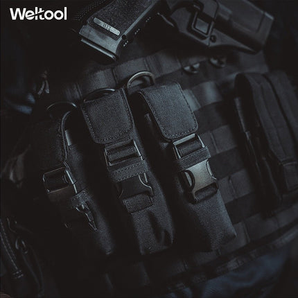 Weltool FH5 Tactical CORDURA Flashlight Holster - Emergency Gear Backpack