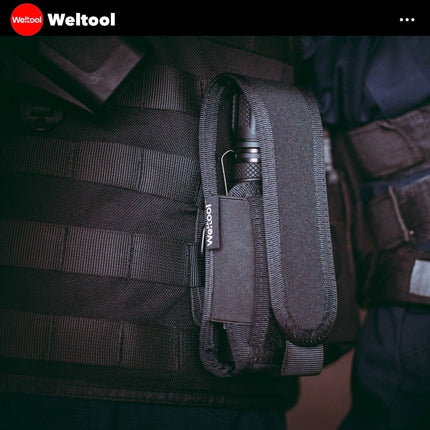 Weltool FH7 Nylon Flashlight Holster - Emergency Gear Backpack