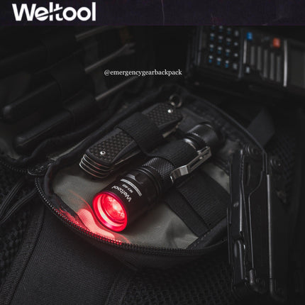 Weltool M7 - RD Red Light (625nm) - Emergency Gear Backpack