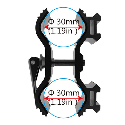 Weltool QM8 Quick Release Mount Clamp - Emergency Gear Backpack