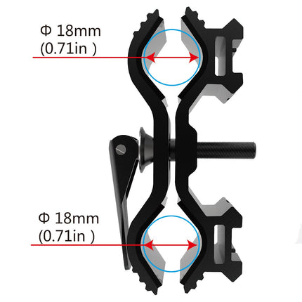 Weltool QM8 Quick Release Mount Clamp - Emergency Gear Backpack