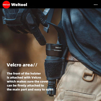 Weltool T10 - HG Green Light 994 Lumens 795M Searchlight - Emergency Gear Backpack