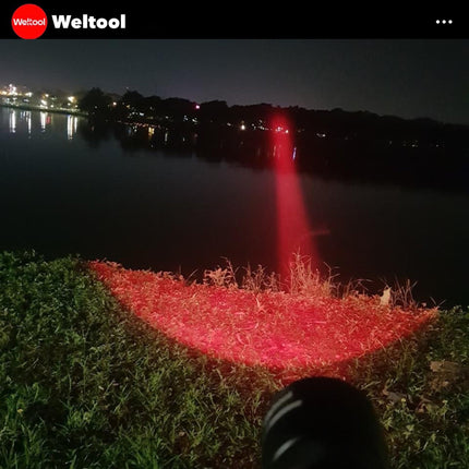 Weltool T10 - HR Red Light 342 Lumens 450M Searchlight - Emergency Gear Backpack