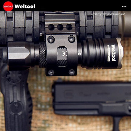 Weltool T5 420LMS 191M Compact Tactical Flashlight - Emergency Gear Backpack
