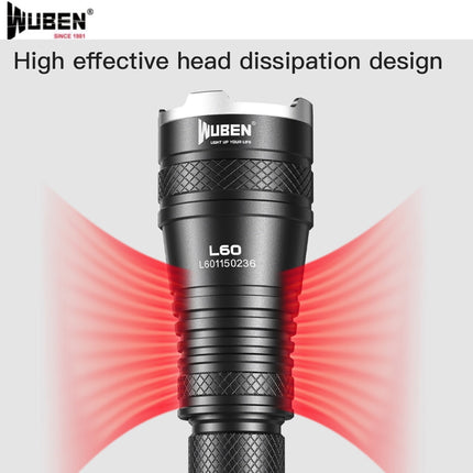 WUBEN L60 Zoomable Flashlight - Emergency Gear Backpack