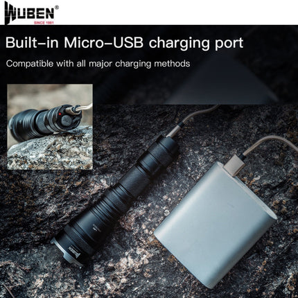 WUBEN L60 Zoomable Flashlight - Emergency Gear Backpack