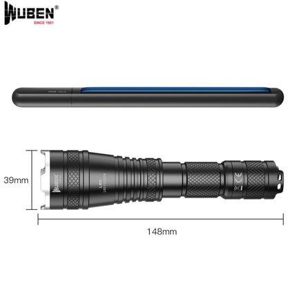 WUBEN L60 Zoomable Flashlight - Emergency Gear Backpack