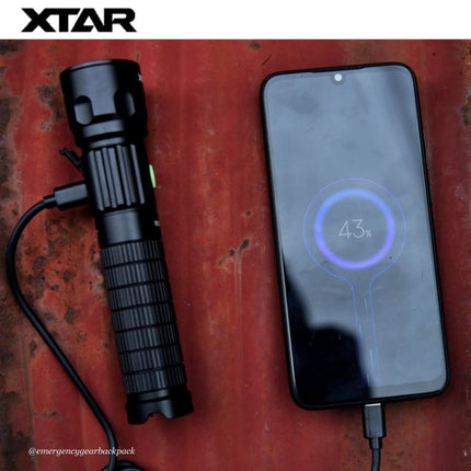 XTAR R30 1200 Lumens 226M EDC Flashlight - Emergency Gear Backpack
