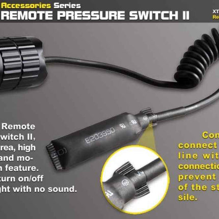 XTAR Tactical Remote Pressure Switch II for XTAR TZ20 - Emergency Gear Backpack