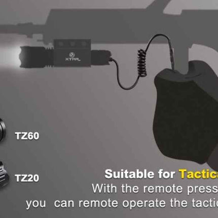 XTAR Tactical Remote Pressure Switch II for XTAR TZ20 - Emergency Gear Backpack