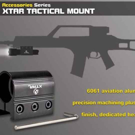 XTAR TZ20 Tactical Flashlight Weapon Mount - Emergency Gear Backpack